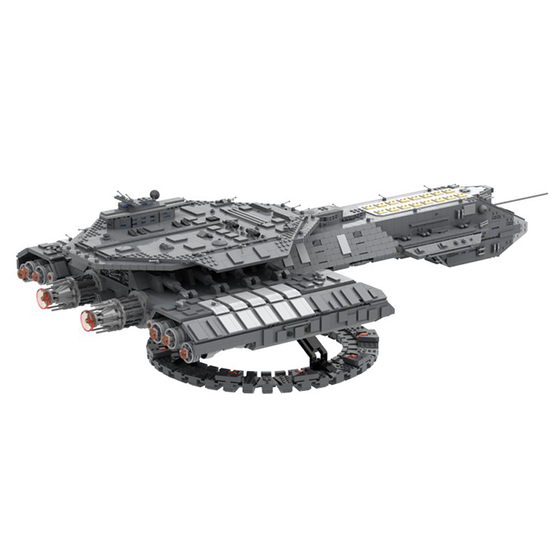 砖友moc-35381 星际之门代达罗斯级战舰中国国产星.