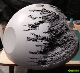 3D打印星际之门 超千零件铸就恢弘科幻杰作